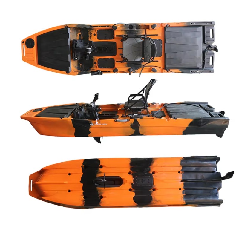 قارب كاياك فايكنج 12.6 قدم بمح - مراجعة Fishing Boat Trolling Motor وسعره