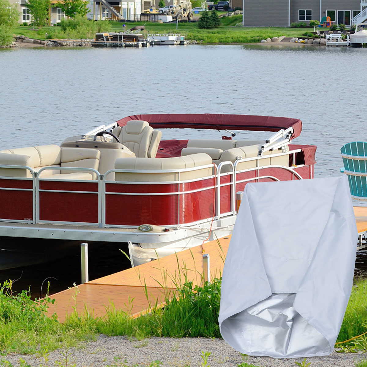 غطاء مقعد القارب من قماش أكسفو - مراجعة Fishing Boat Seat وسعره