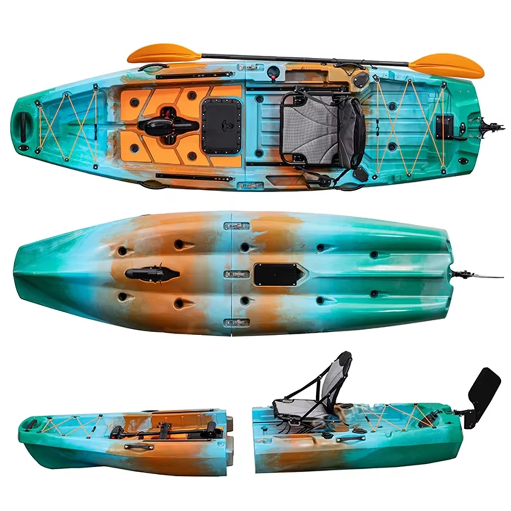 وحدات كاياك مع محرك قارب صيد ا - مراجعة Fishing Boat Seat وسعره