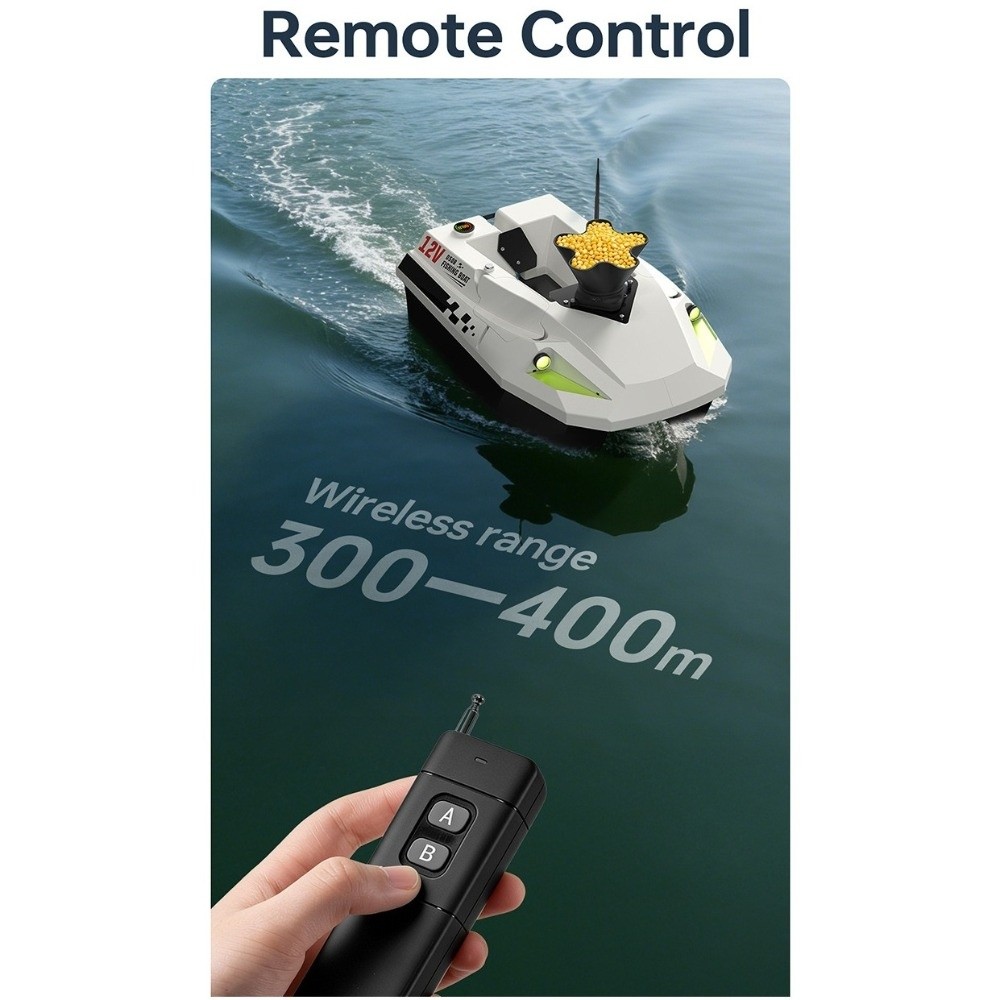 موزع طعم لاسلكي للتحكم عن بعد  - مراجعة Fishing Boat Anchor Winch وسعره